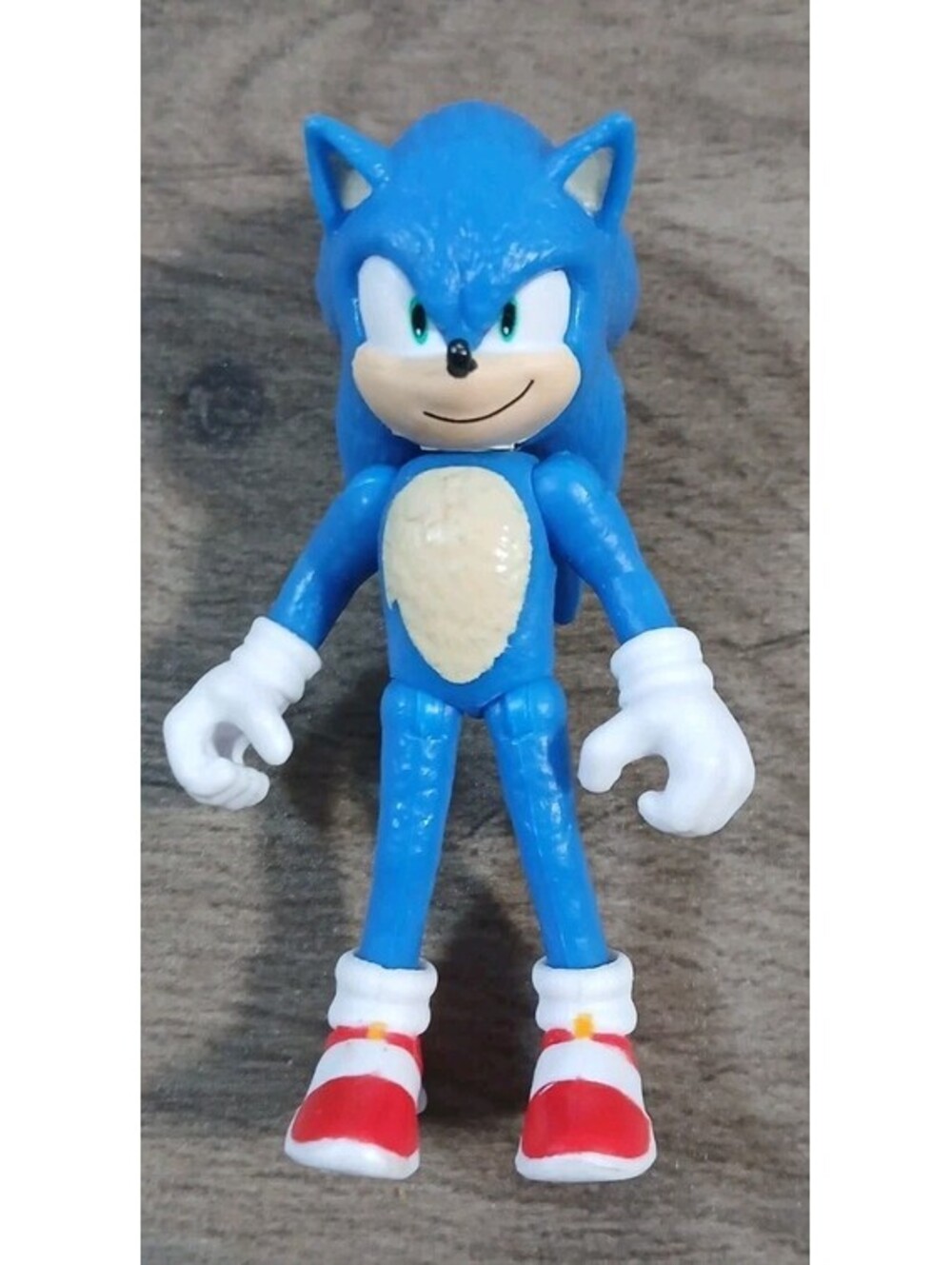 Sega Jakks Sonic the Hedgehog SONIC 4” Action Figure Toy Blue Poseable Bendable